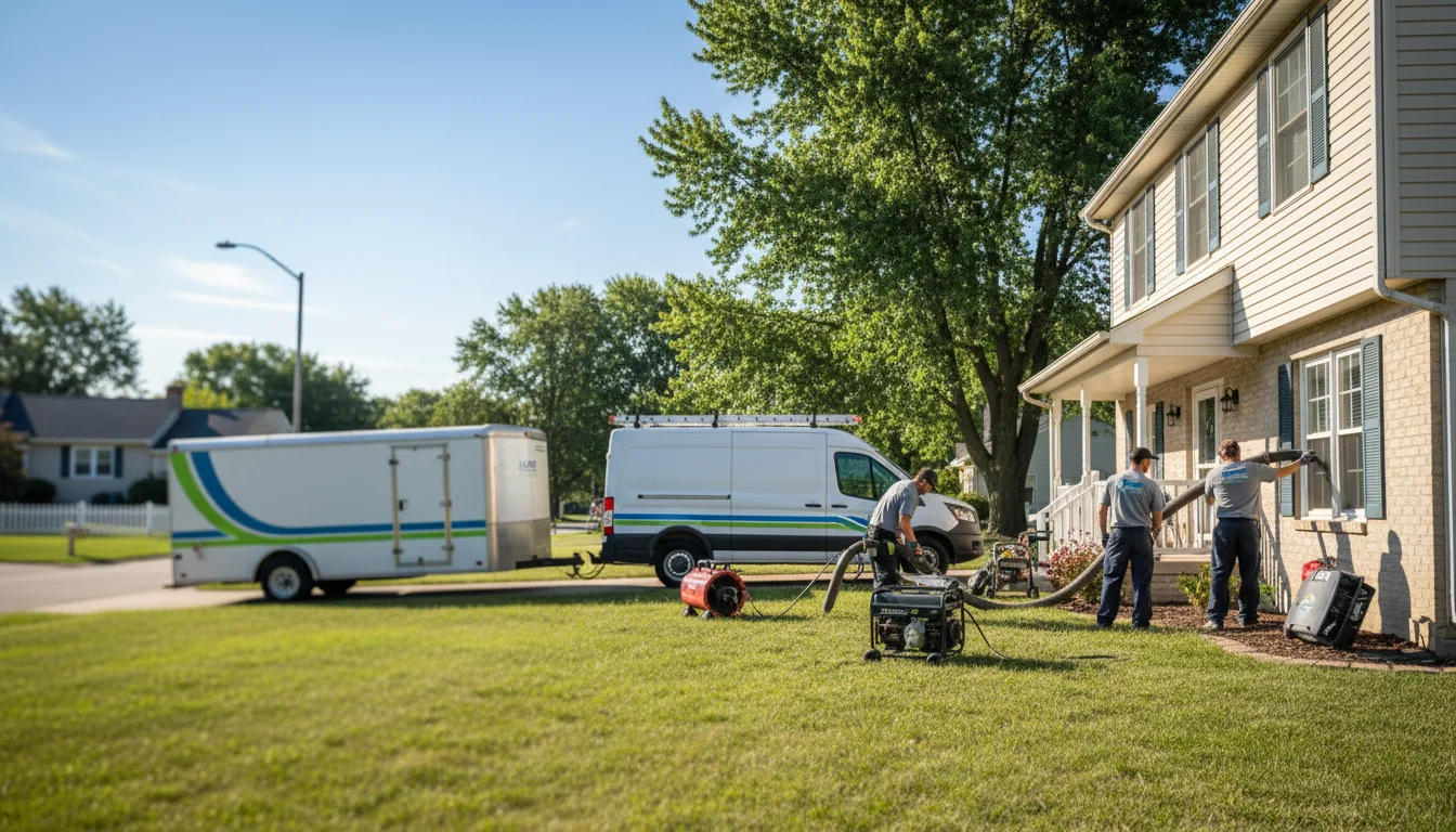 Flooded Basement Restoration And Cleanup With Repair in Brewster, OH near me
